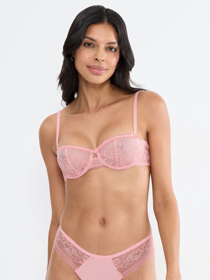 Triumph Balconette-BH "Comfort Allure" in Rosa - 90A
