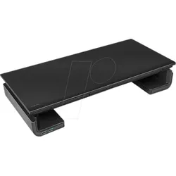 LOGILINK BP0141 - Monitorständer, ergonomisch, 420-520 mm lang, 2x USB 3.0, 1x USB