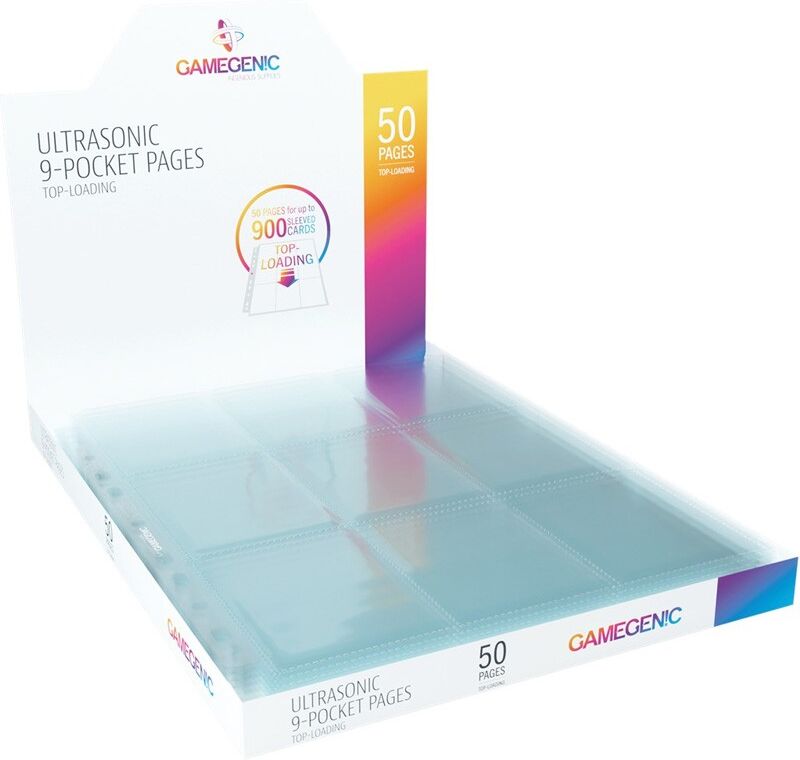Gamegenic GG : 50 pages classeur 9 Pocket Ultrasonic Topload