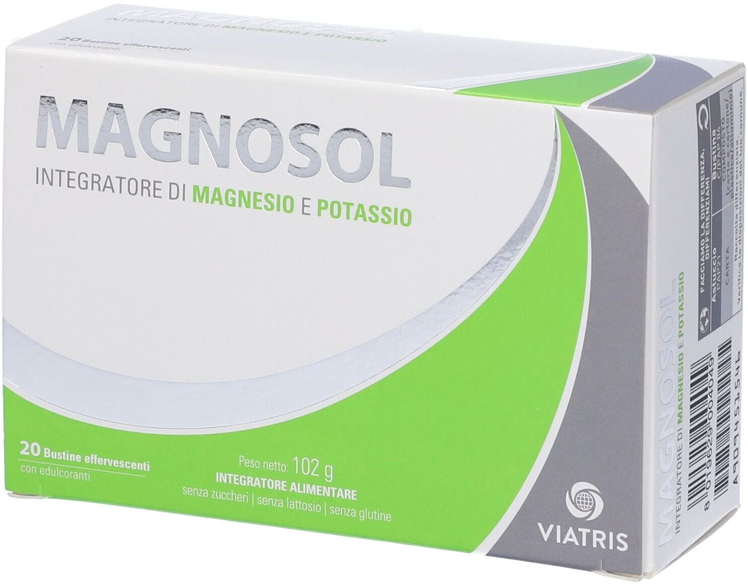 MEDA PHARMA SpA Magnosol, 20 Bustine