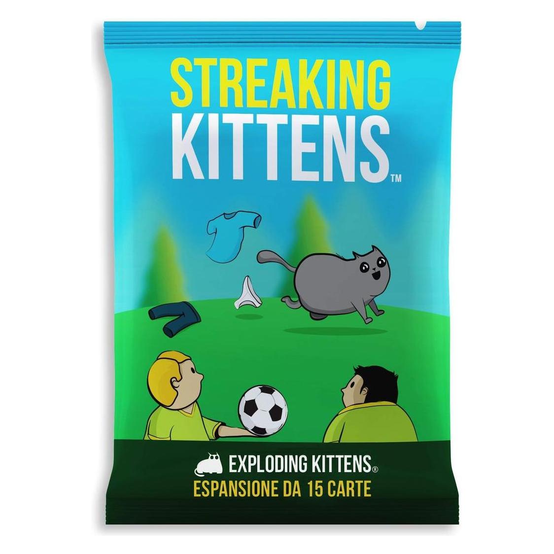 Asmodée Streaking Kittens (Italienisch, 2 - 5 Spieler) (8619B)