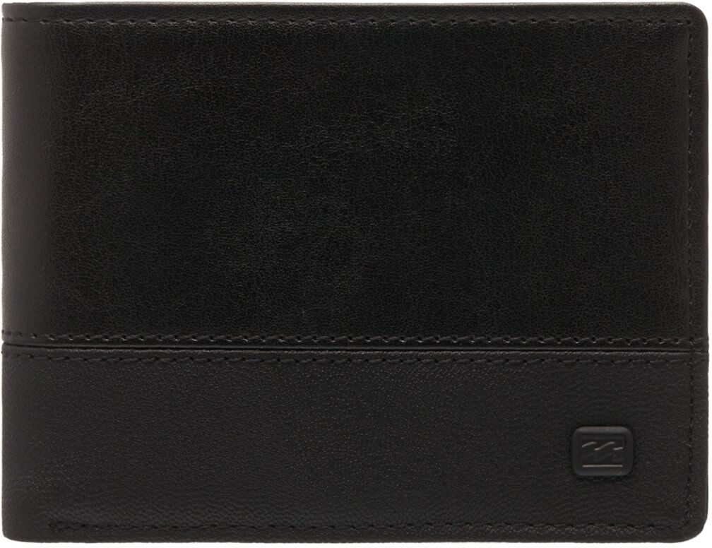 Brieftasche BILLABONG "Dimension", Herren, schwarz (schwarz char), Kunstfaser, Kleinlederwaren Brieftasche