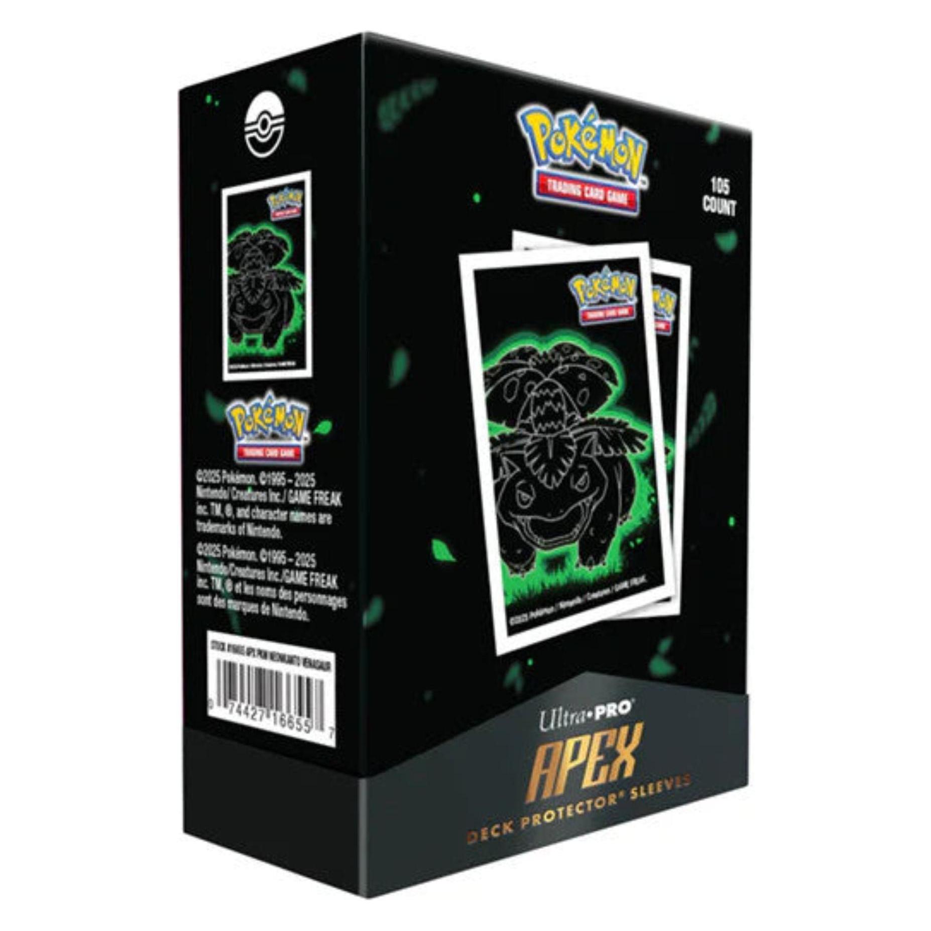 Ultra Pro Pokémon - Venusaur APEX Deck Protector Sleeves (105) (61208)