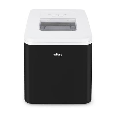 WEASY Wëasy KW12 Eiswürfelmaschine/ 12 kg Eiswürfel pro Tag / Sichtfenster / 2,2 Liter Wassertank / Wasserstandsanzeige / schwarz