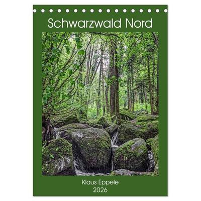 Schwarzwald Nord (Tischkalender 2026 DIN A5 hoch), CALVENDO Monatskalender