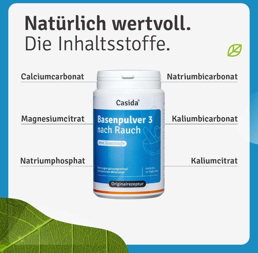 Casida Basenpulver 3 nach Rauch 200 g Pulver