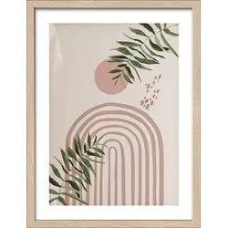 Gerahmtes Bild (BHT 32,50x42,50x2 cm) - bunt - BHT 32,50x42,50x2 cm