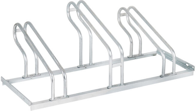 Range-vélos STIER pour 3 vélos, galvanisé, acier, 3 support, râtelier vélos, porte vélos (904600)