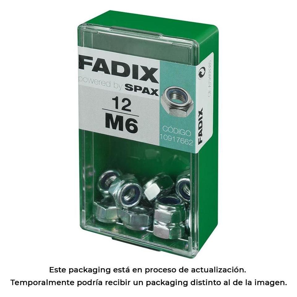 Fadix Box s 14 unit. self-brake nut zinc m 6 (49455999)