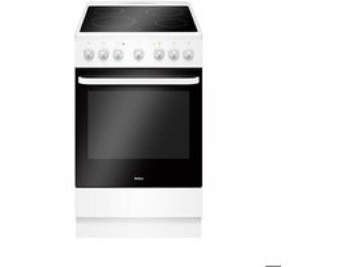 Amica Cuisinière vitrocéramique 65l 4 feux blanc - acv603b