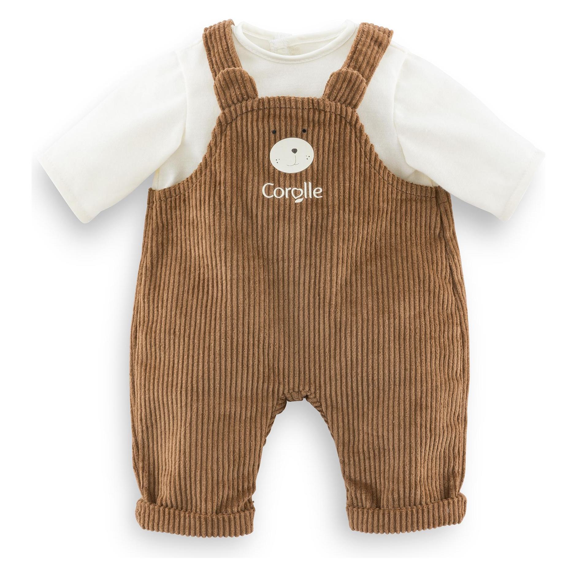 Corolle Puppen-Overall mit T-Shirt "Kleine Entdeckerin" - 42 cm (9000160240)