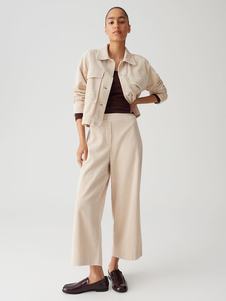 OPUS Culotte "Misha" in Beige - 42