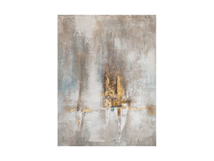 Handgemaltes Bild „Golden Vulcano“ 90 x 120 cm Beige, Gold Crea Collection