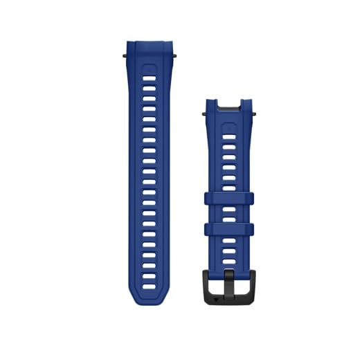 Garmin Instinct 3 horlogeband, Silicone, Bolt Blue, 22mm