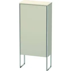 Duravit XSquare Halbhochschrank XS1304R9191 50x88x23,6cm, Tür rechts, stehend, Taupe