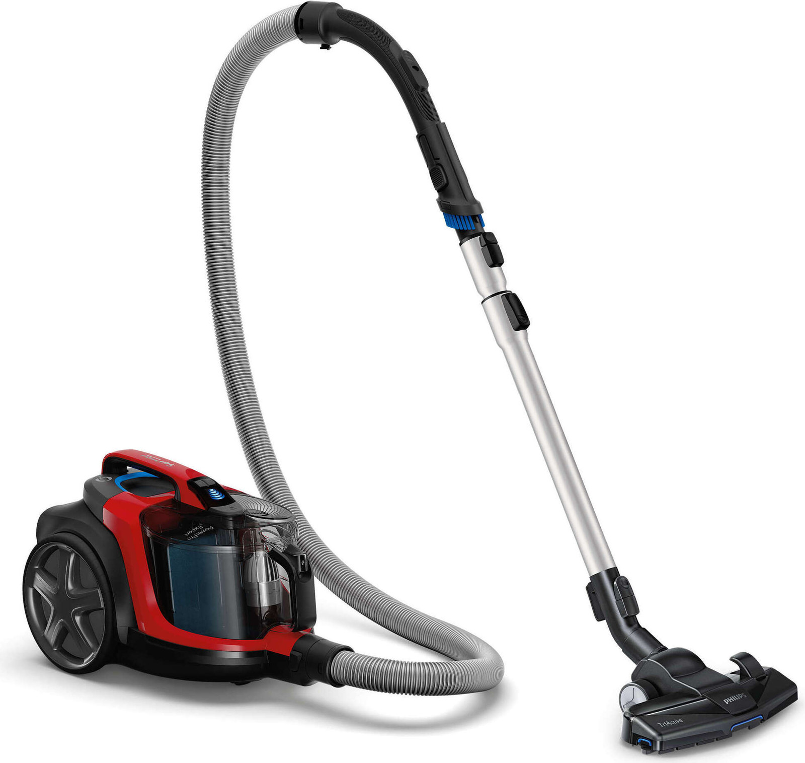 Philips PowerPro Expert FC9729/09 Bagless Cylinder Vacuum Cleaner met TriActive Borstel en Allergiefilter - 900W