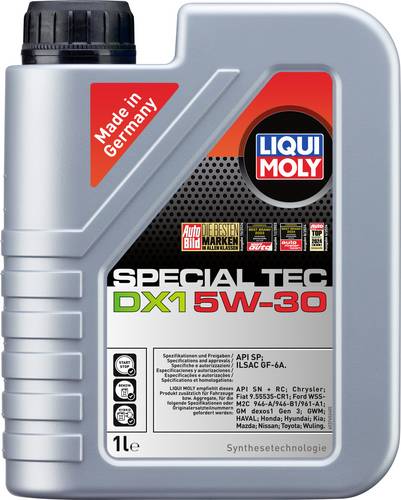 Liqui Moly Special Tec DX1 5W-30 3765 Motoröl 1l