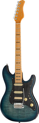 Larry Carlton S7 FM See Trans Blue New Gen Transparent Blue Matte