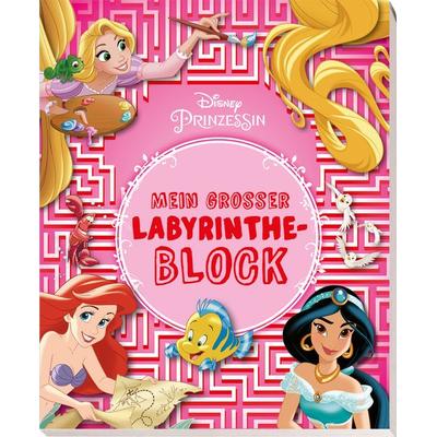 Disney Prinzessin: Mein großer Labyrinthe-Block, Taschenbuch von Panini,Walt Disney, Panini, 978-3-8332-4578-7