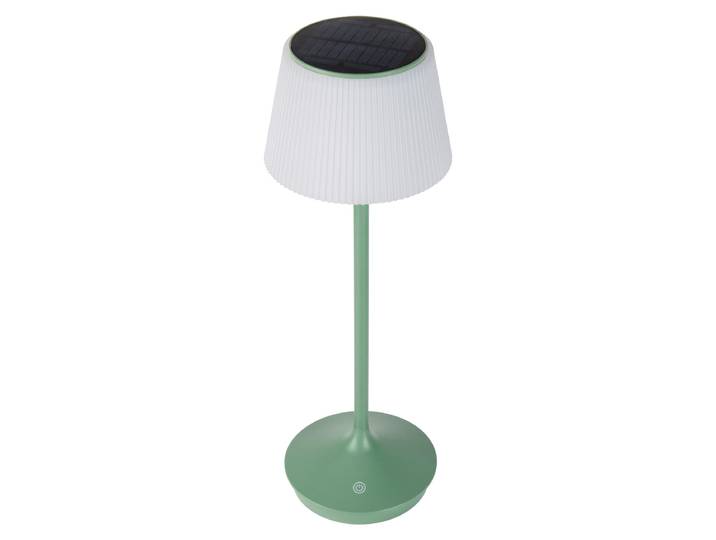 Lampe de table sans fil Extérieur Lampe de table solaire à intensité variable Lampe solaire verte 5310717