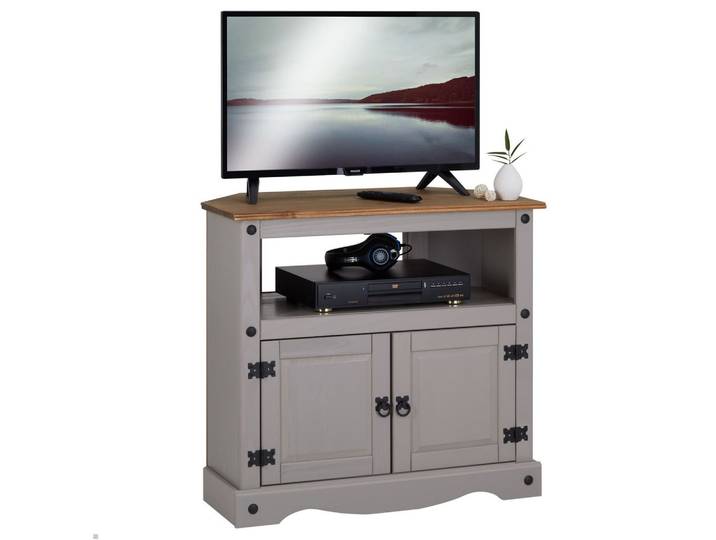 TV RACK RAMON grau/natur