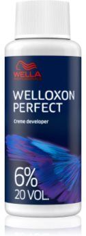 Wella Welloxon Perfect Emulsão ativadora 6% 20 vol. para todos os tipos de cabelos 6 % 20 vol. 60 ml. Welloxon Perfect