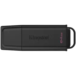 Kingston Technology DataTraveler 64GB Tragbarer USB 3.2 Gen 1 Exodia Schwarz