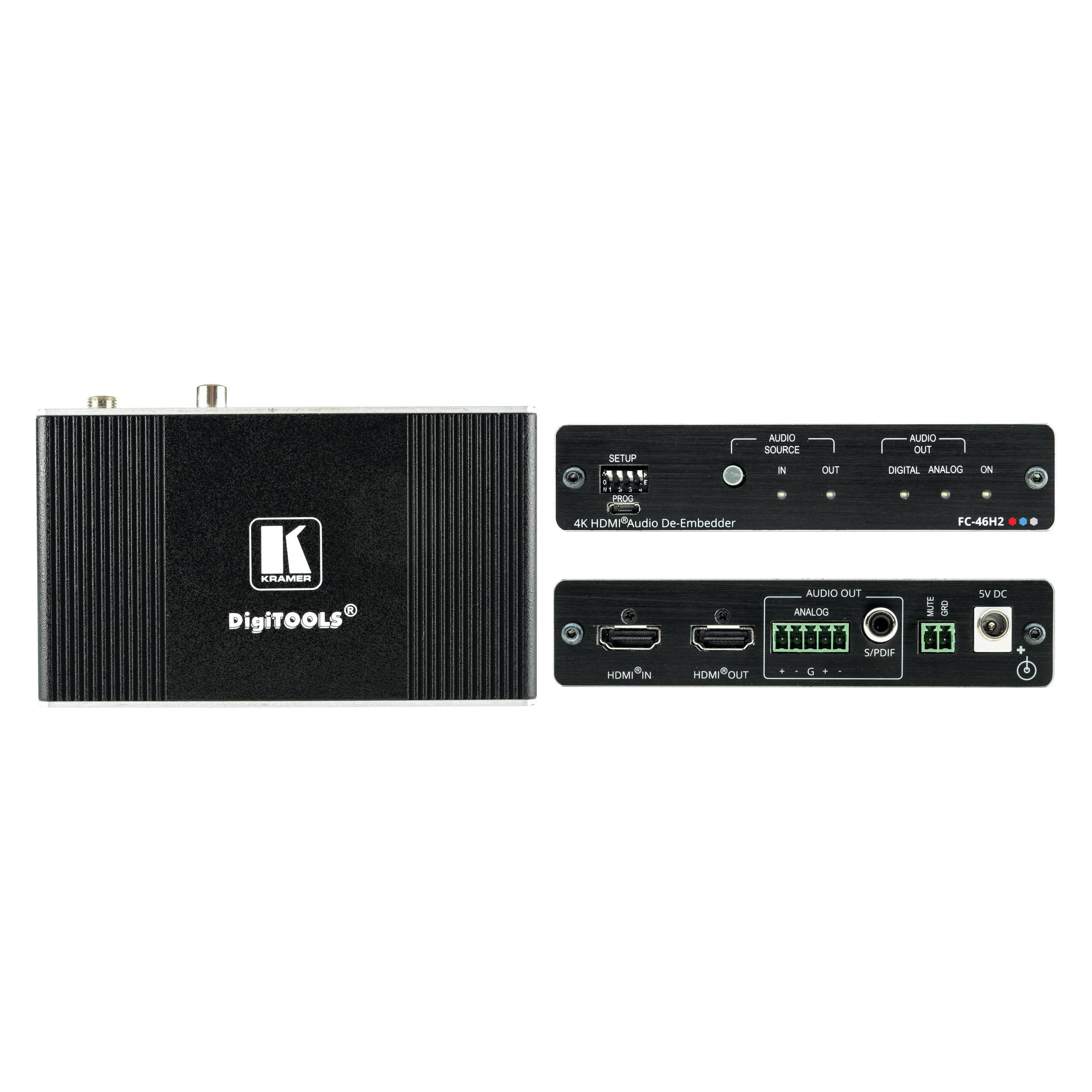 Kramer 4K HDMI Audio De-Embedder (USB) (40-000090)