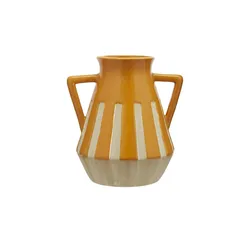 HOME STORY Vase   ¦ orange ¦ Porzellan ¦ Maße (cm): H: 22,5  Ø: 20.7