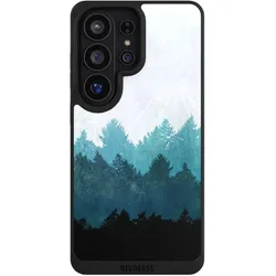 Nivocase Handyhülle für Samsung Galaxy S26 Ultra Hülle NIVOpure Case Schwarz Abstrakt Baum Wald (Samsung Galaxy S26 Ultra), Smartphone Hülle, Schwarz