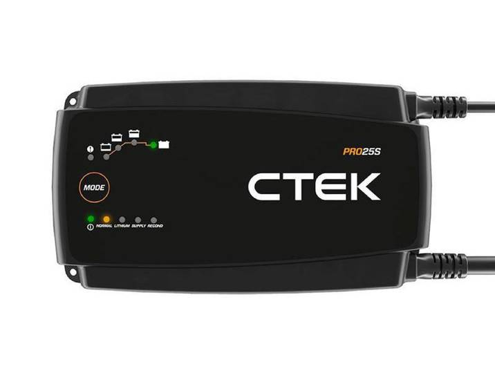 Autobatterie-Ladegerät CTEK Pro 25S , schwarz, Ladegeräte, Autobatterie-Ladegerät