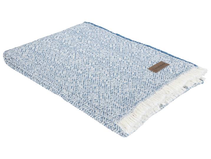 Plaid Mykonos Blau 140x200 cm Eskitex AG