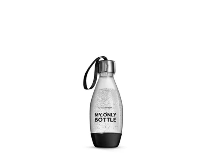 sodastream My Only Bottle Bouteille Réutilisable 0\,5L Sans BPA Noire Sodastream My Only Bottle Bouteille 0\,5L Sans BPA Anse de Transport\, Anti-UV\, Lave-Vaisselle Noire