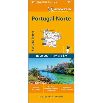 Michelin Portugal Nord, Karte von , Michelin, 978-2-06-718473-2