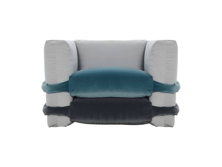 BD BARCELONA DESIGN fauteuil PILLOW (Velours, CAT 6 - Tissu)
