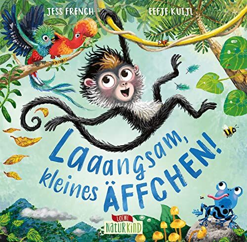 Jess French - Laaangsam, kleines Äffchen!: Bilderbuch über Achtsamkeit für Kinder ab 4 Jahren (Naturkind) - Preis vom 15.10.2026 23:06:25 h