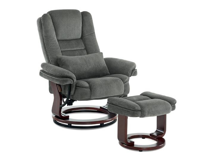 MCombo Relaxsessel 360°Drehbarer Fernsehsessel mit Hocker TV-Sessel 9099 (Relaxsessel mit Hocker), mit Relaxfunktion