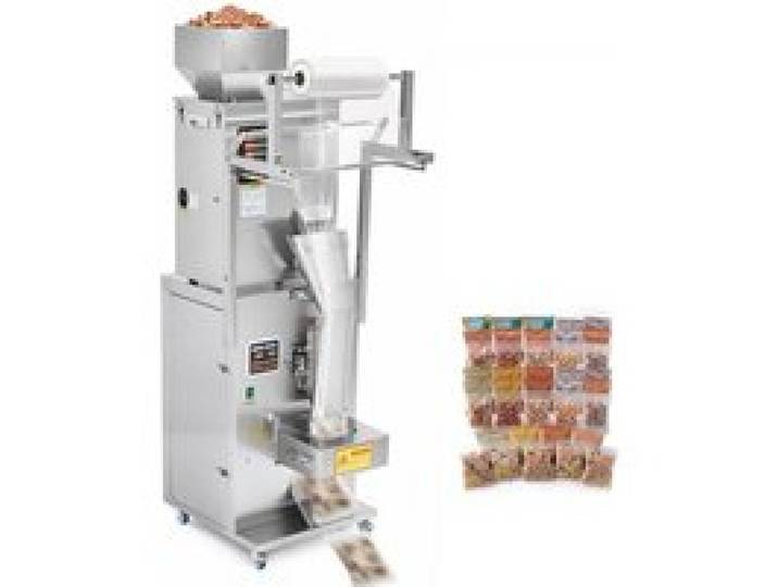 VEVOR Poederverpakkings- en vulmachine, volledig automatische vulmachine 10-500 g, intelligent wegen, vullen en verpakken, roestvrij staal, vloermodel, ideaal voor noten, zaden, thee, koffiebonen, specerijen en meel.