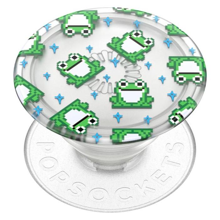 PopSockets PopGrip Premium Plant 8 Bit Frogs (806485)
