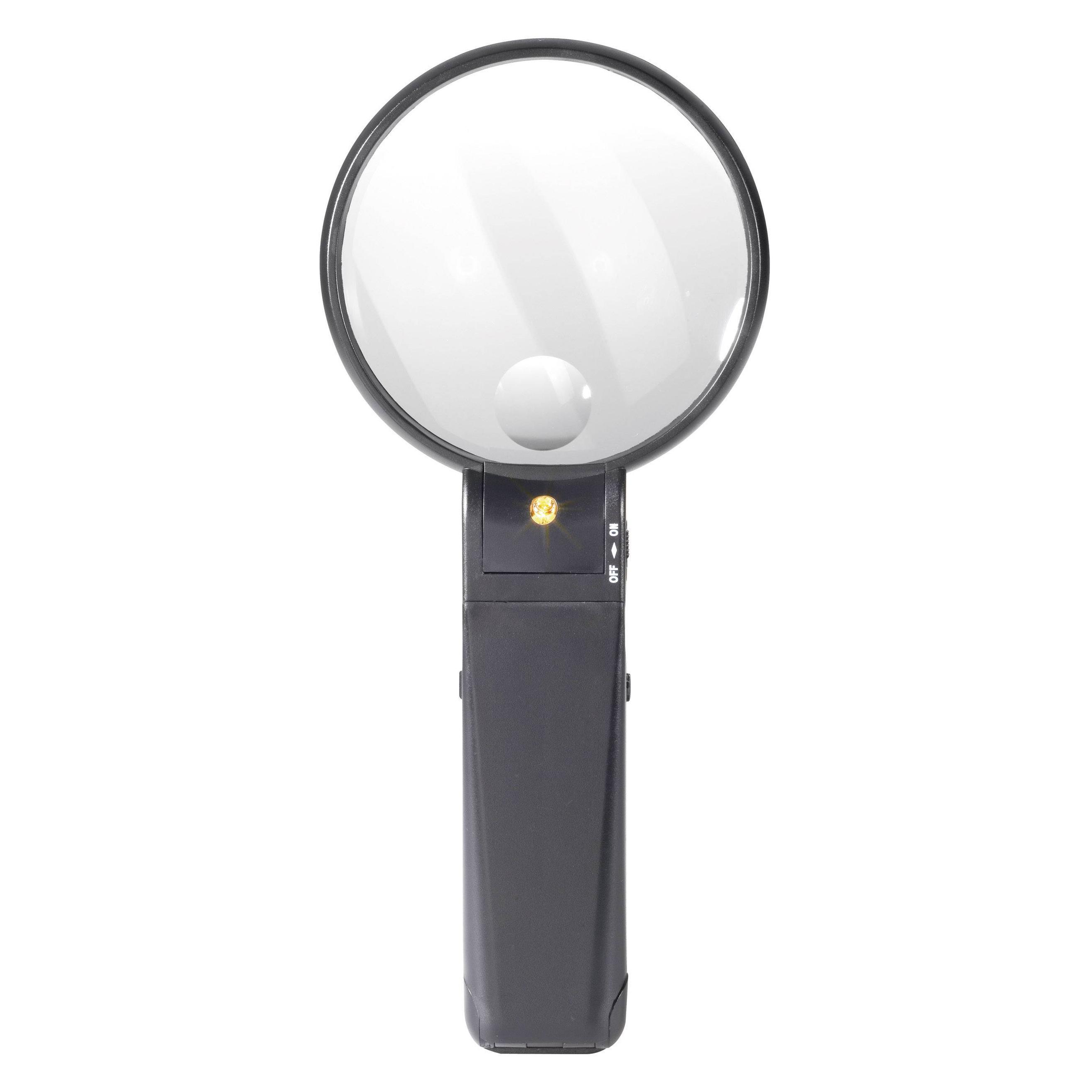 Toolcraft Stiel-Lupe mit Beleuchtung (821010)
