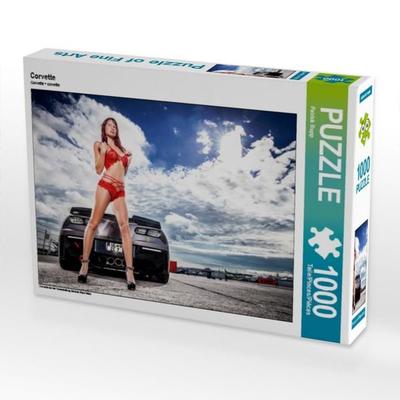 CALVENDO Puzzle Corvette | 1000 Teile Lege-Größe 64 × 48 cm Foto-Puzzle für glückliche Stunden