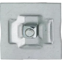 Klemmhalter Typ 10 517 für Röhren Schmalsäuler verzinkt