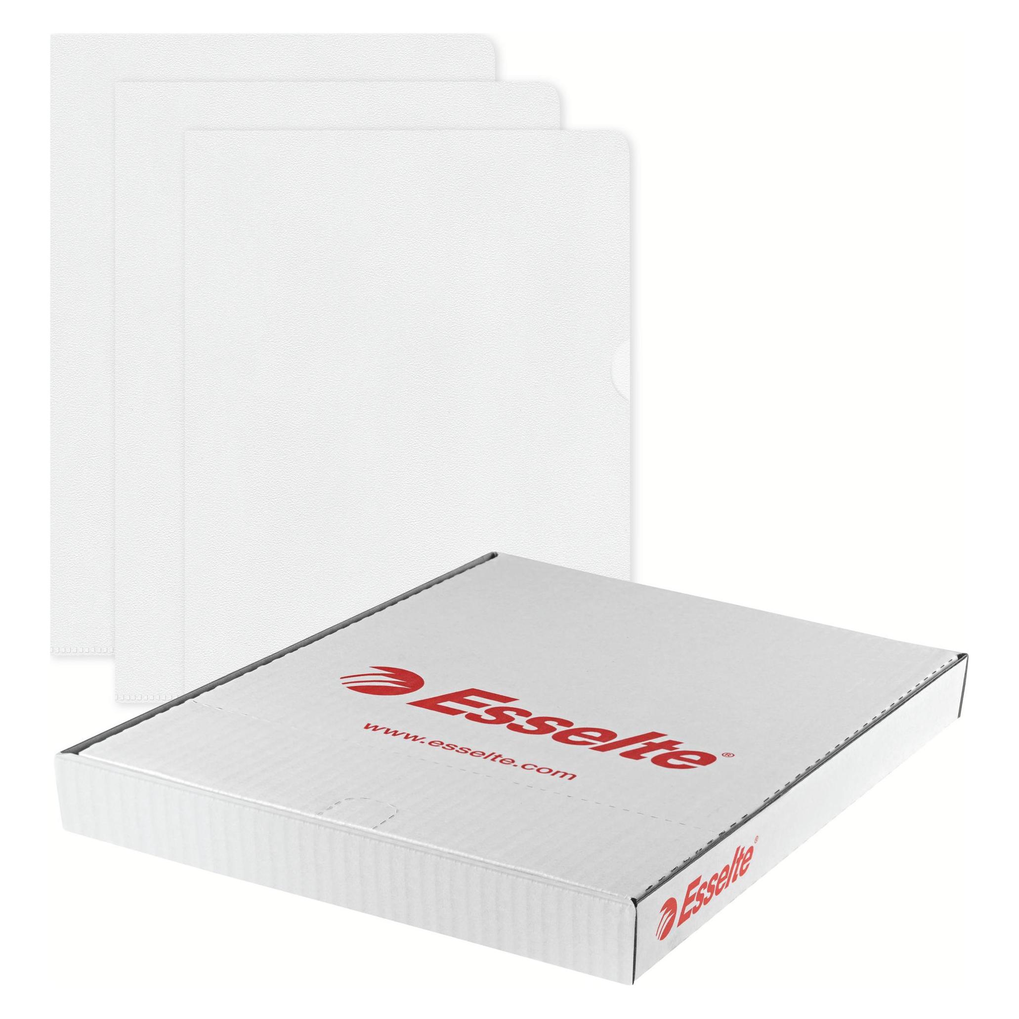 Leitz Sichthuelle A4 PP Folie transp Sichthlle Esselte, A4, PP Folie, dokumentenecht, oben u (A4, 100x) (54852)