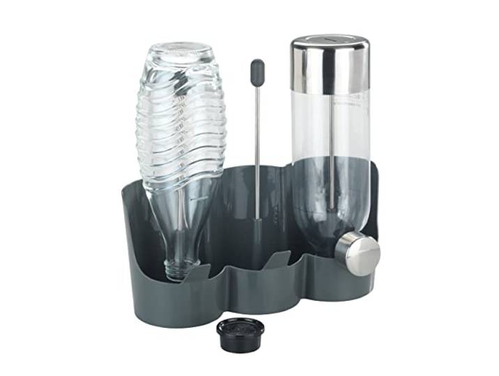 WENKO Egouttoir à Bouteille\, Egouttoir biberon\, avec crochet pour bouchon ou tétine\, Filia