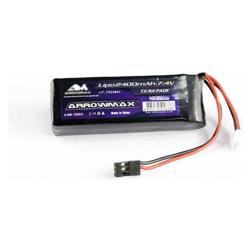 Arrowmax Empfänger LiPoAkku (2400 mAh, 7.40 V) (AM-700912)