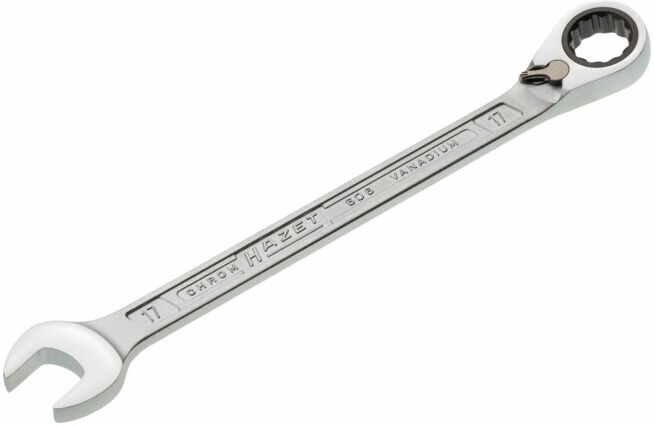 Clé mixte à cliquet 606-17 17 mm HAZET (606-17)