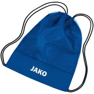 JAKO Turnbeutel Gymsack Team 2.0, royalblau, mit Kordelzug, aus Polyester, 44 cm