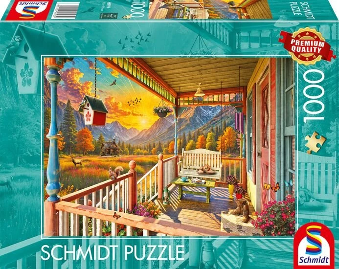 Schmidt Spiele Bergland-Veranda (1000 Teile)