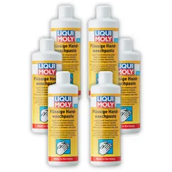 6x Flüssige Handwaschpaste LIQUI MOLY 3355 Handreiniger Reiniger Seife Liquid 500ml