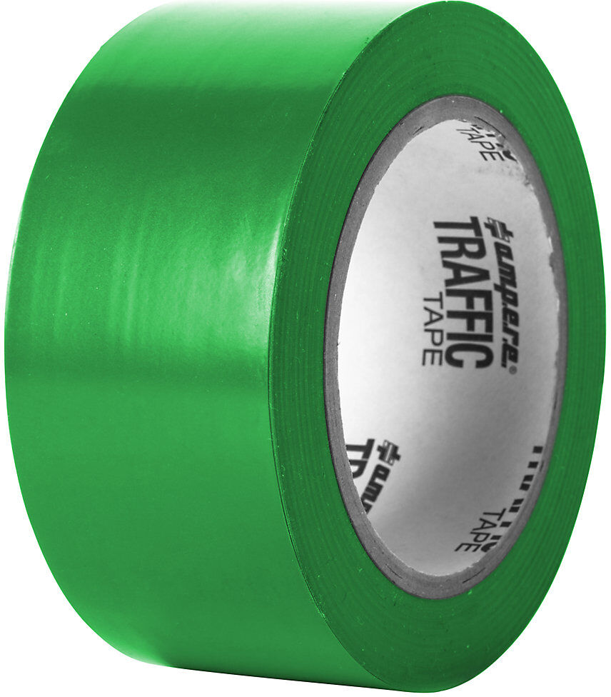 Bodenmarkierungsband, Breite 50 mm, grün Ampere
